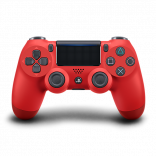 Red Sony PS4 Controller Dualshock 4 Style Wireless Controller in Magma Red